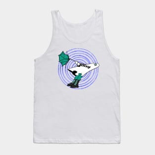 Ghost caught in a typhoon Tank Top